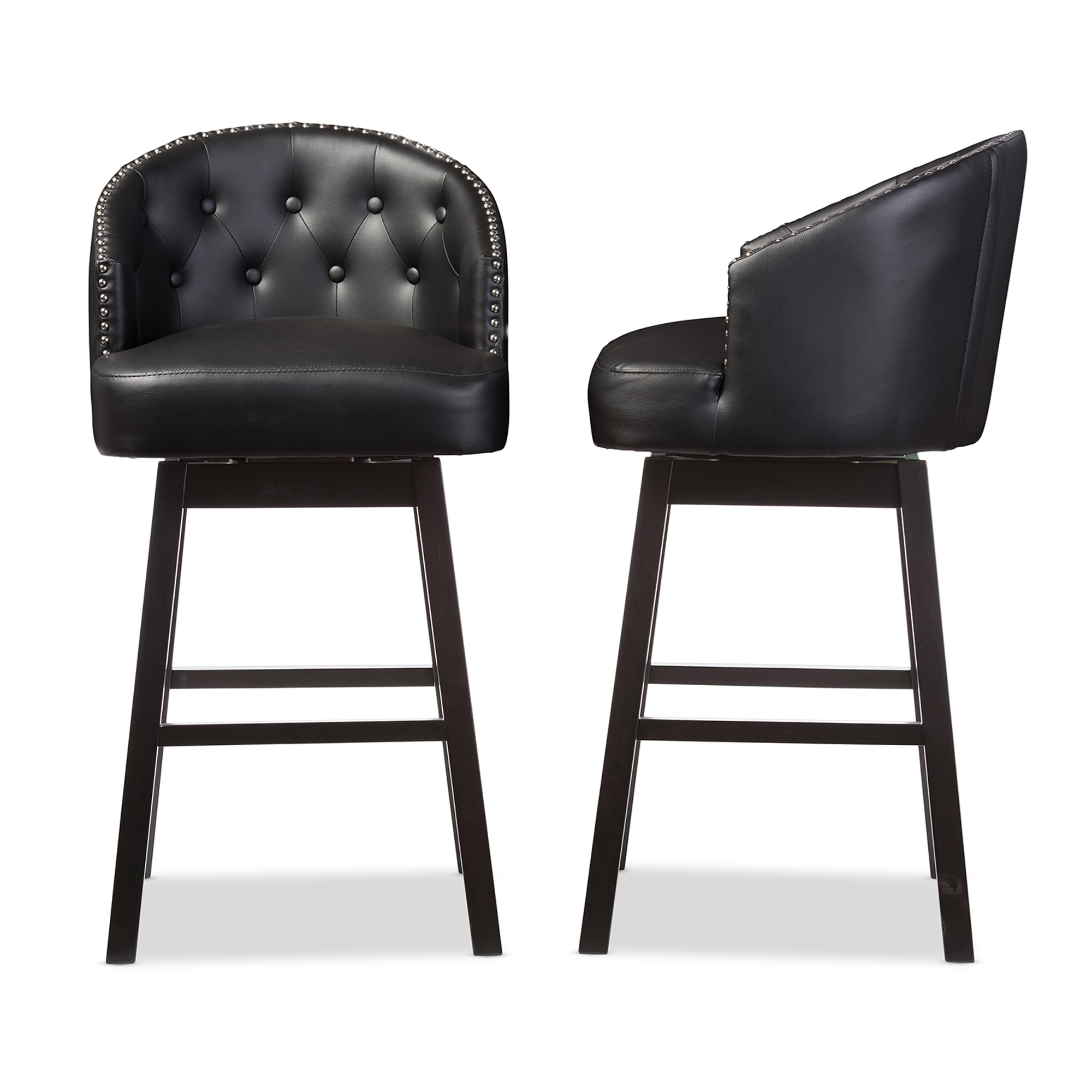 Modern black online stools